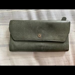 Hunter green wallet